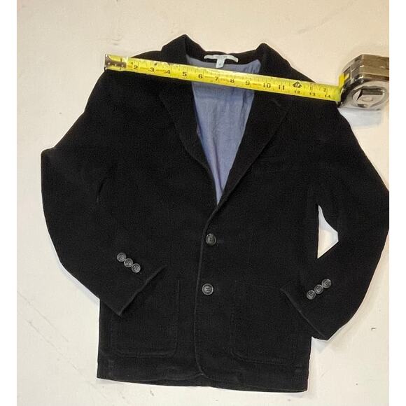 Kids Black Corduroy Blazer Sz 8 Unisex Holiday Photos Parties Classic Preppy EUC - Picture 3 of 10
